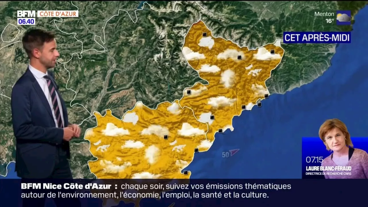 Météo Côte d'Azur: journée ensoleillée avec quelques nuages