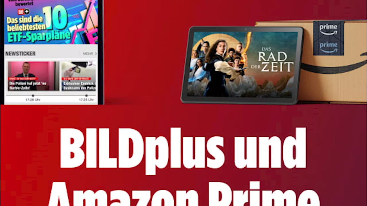 BILDplus und Amazon Prime für nur 8,99 € pro Monat: