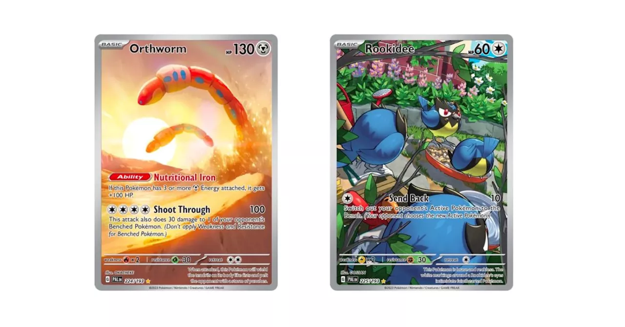 Cards Of Pokémon TCG: Paldea Evolved Part 52: Orthworm & Rookidee