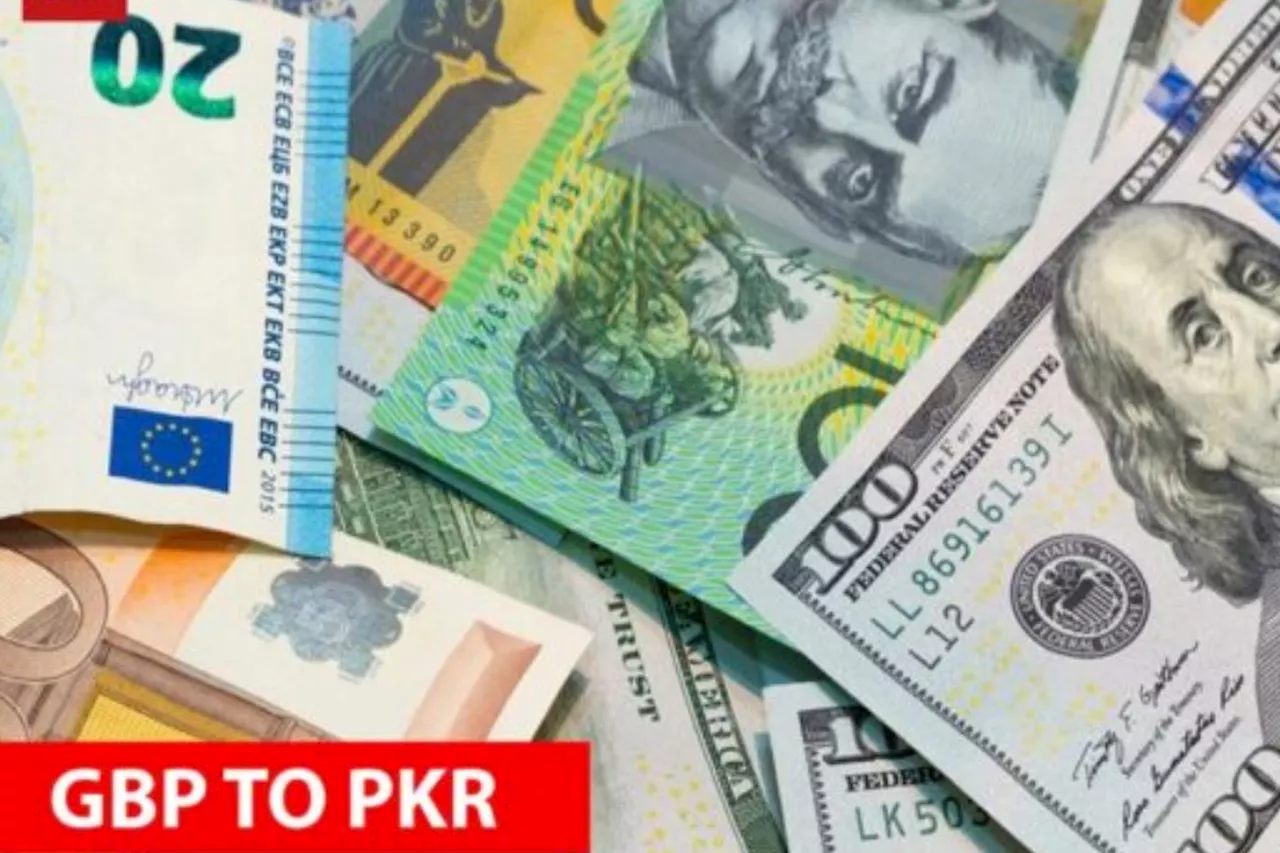 GBP TO PKR and other currency rates in Pakistan