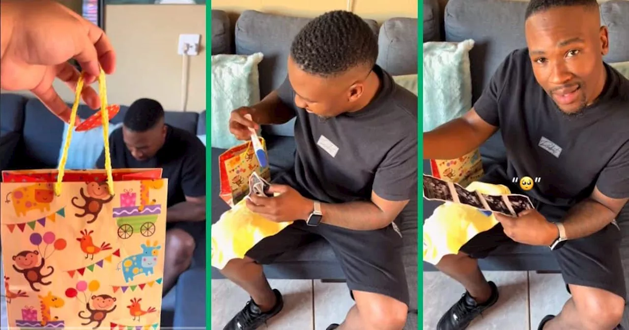 Woman Surprises Bae With Pregnancy Announcement in TikTok Video, His Reaction Warms SA's Hearts