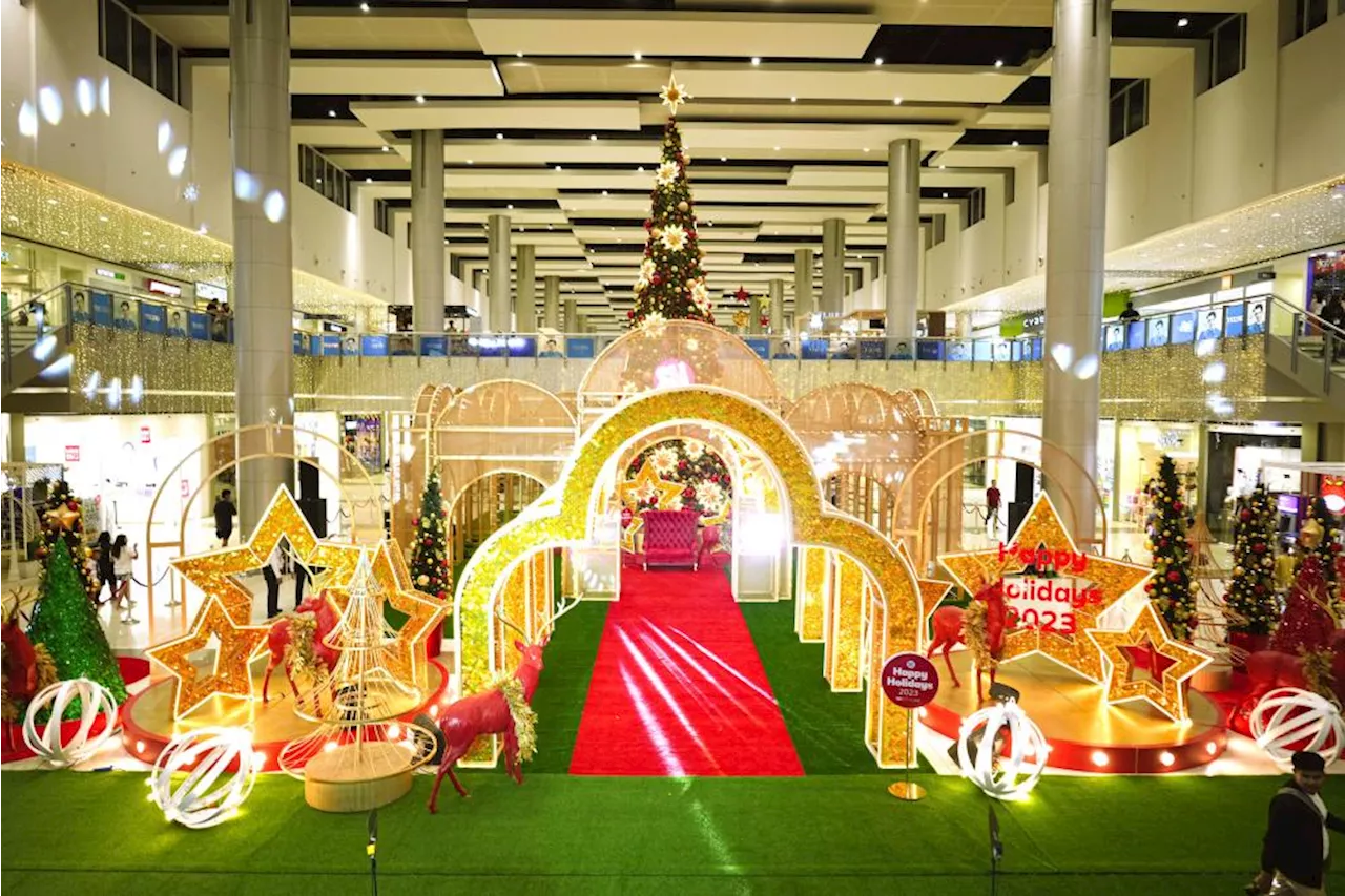 SM City Clark Shines bright with Grand Castle-inspired Christmas centerpiece