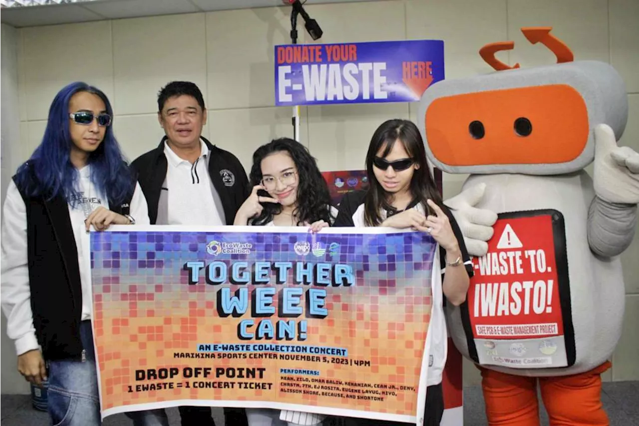 ‘Together Weee Can! An E-Waste Collection Concert’ organized by Ecowaste Coalition happening this November