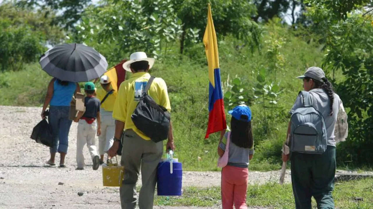 Colombia fue el país con más desplazados internos en el primer semestre del 2023