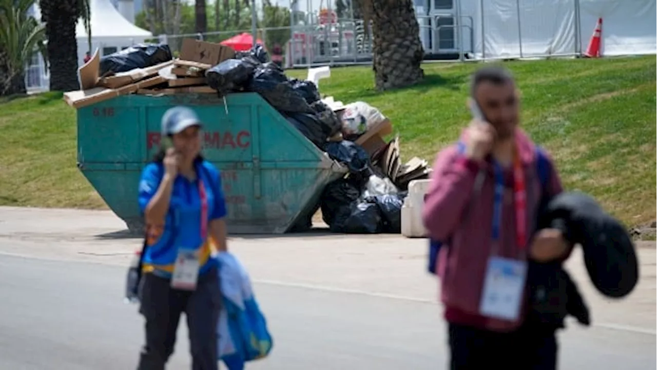 Pan American Games start in disarray with cleaners still working around the National Stadium