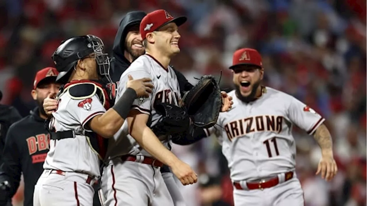 Underdog Diamondbacks down Phillies to keep unlikely run rolling into World Series