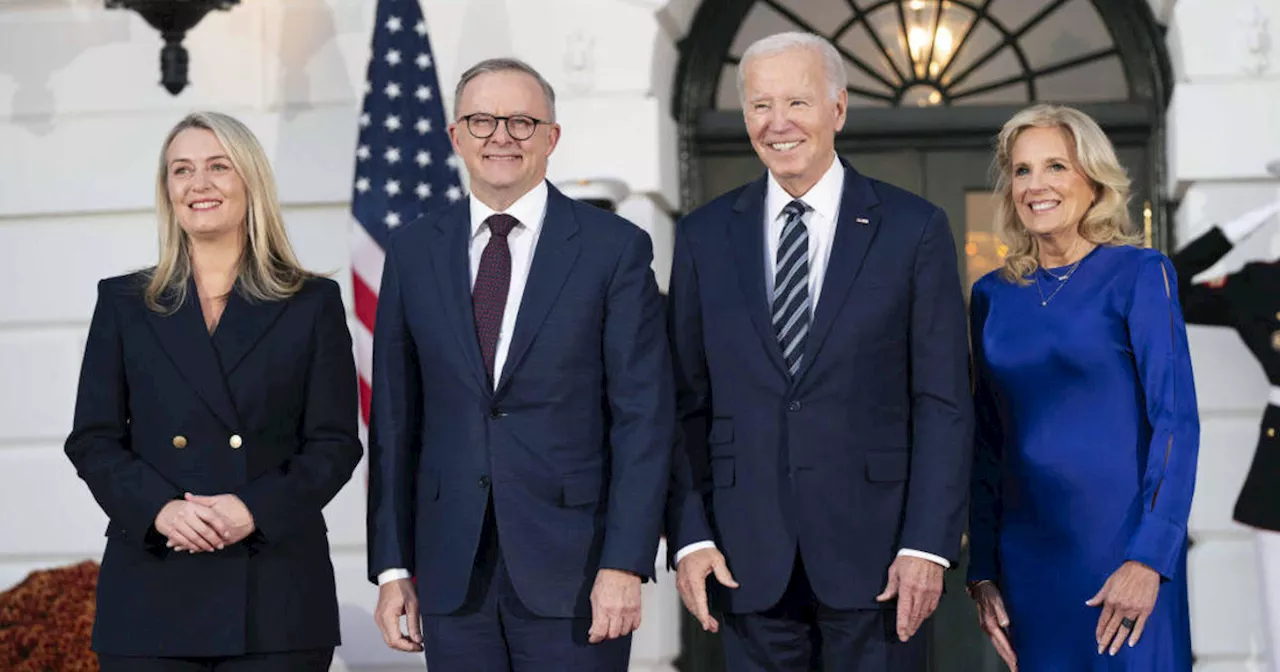 Biden meets with Australian Prime Minister Anthony Albanese at White House for state visit