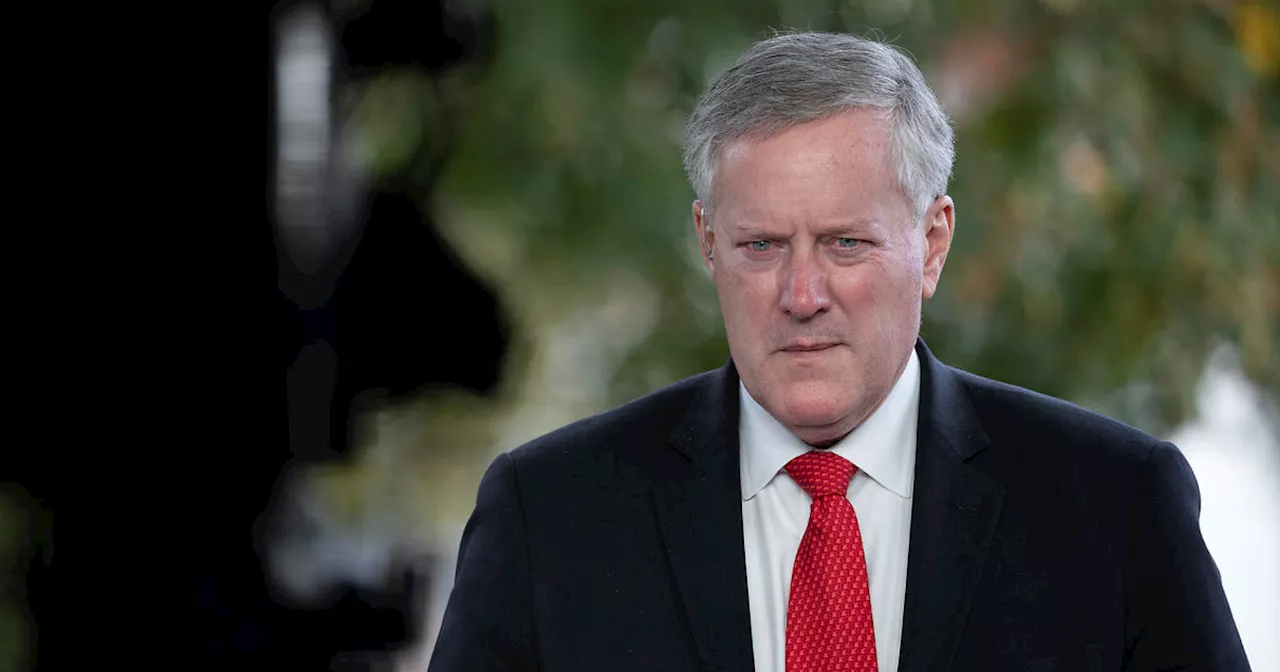 Former White House chief of staff Mark Meadows cooperating with special counsel's Trump investigation