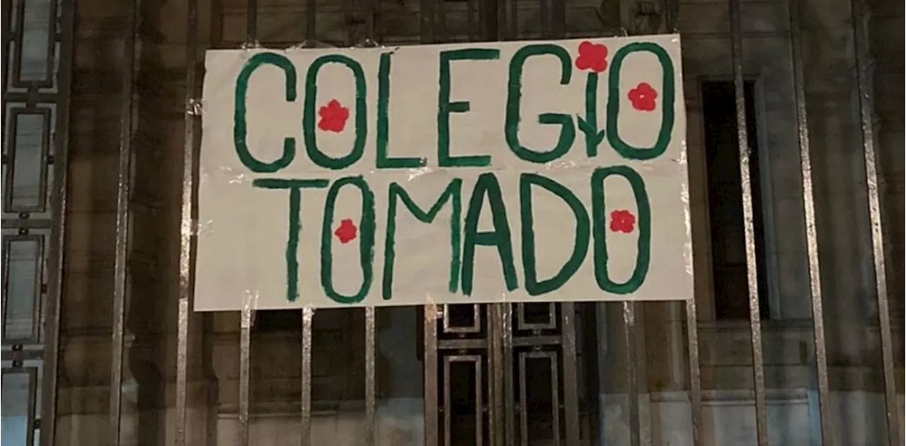 Tomaron el Colegio Nacional de Buenos Aires por una protesta contra la rectora