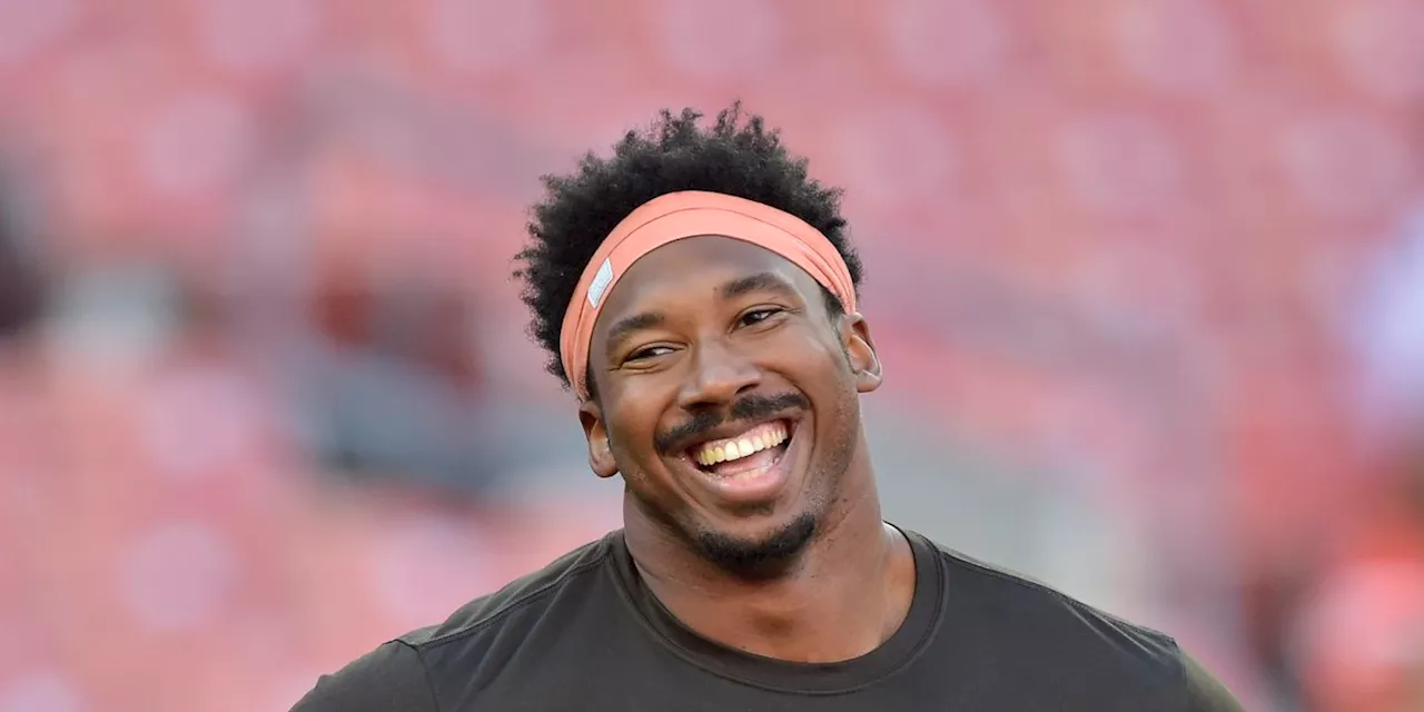 Browns star Myles Garrett joins Cavs as minority partner