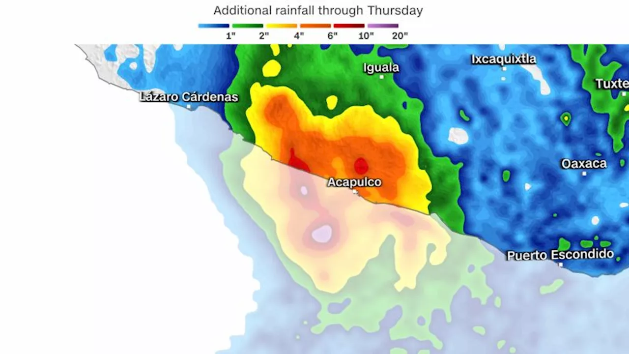 Hurricane Otis is expected to make landfall near Acapulco, Mexico, as Category 5 storm