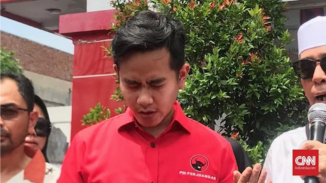 Gibran Resmi Cawapres Prabowo, PDIP Pastikan Belum Ada Surat Resign