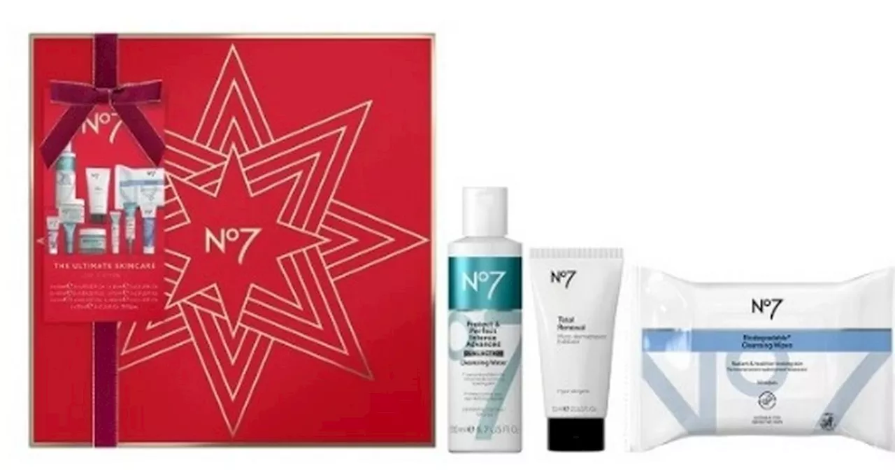 Boots offering £141 worth of Christmas No.7 beauty products for just £42