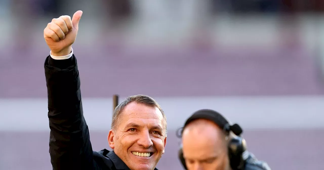 Brendan Rodgers acknowledges Celtic irony of Tynecastle serenade