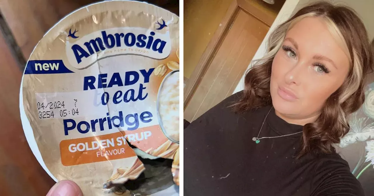 Horrified Ayrshire mum has breakfast 'ruined' after opening 'furry' porridge pot