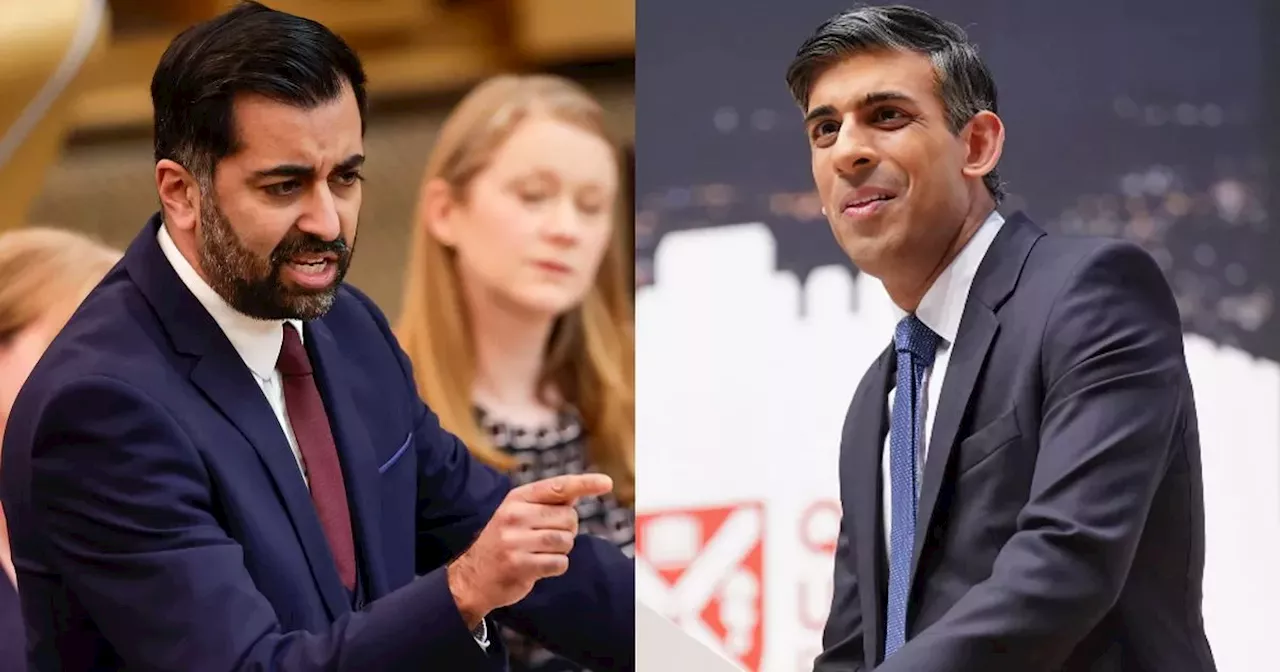 Humza Yousaf and Rishi Sunak discuss FM's in-laws being stuck in Gaza