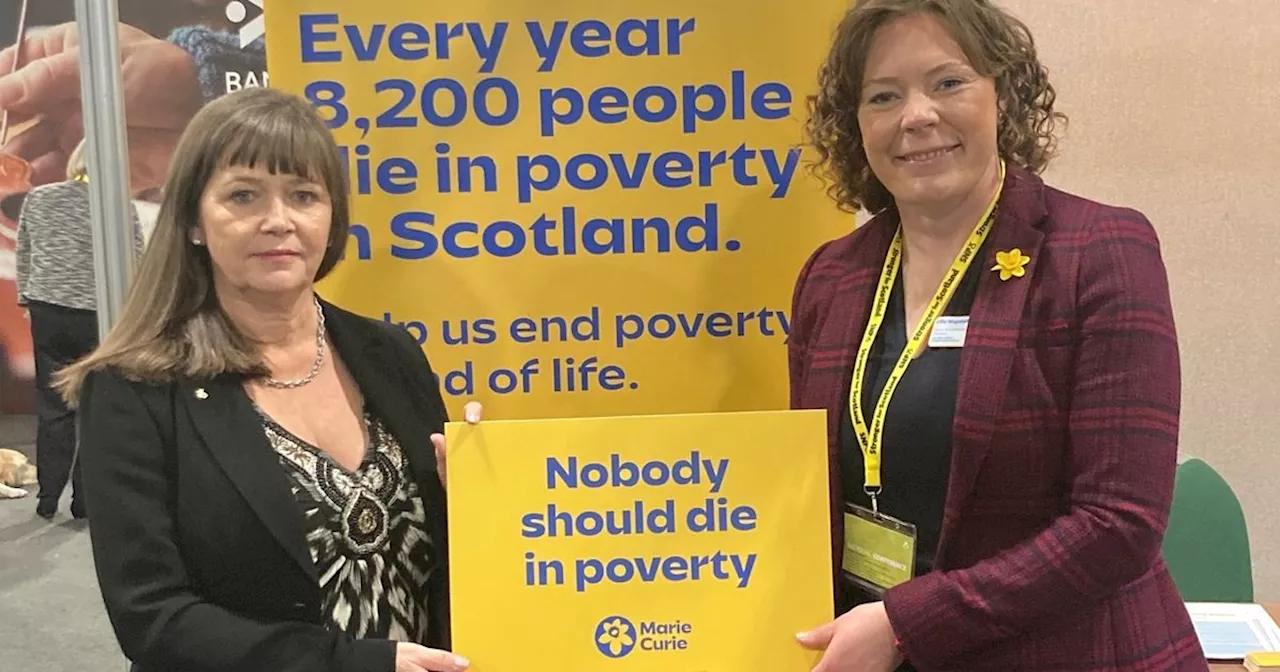 Rutherglen MSP teams up with Marie Curie to tackle end of live poverty