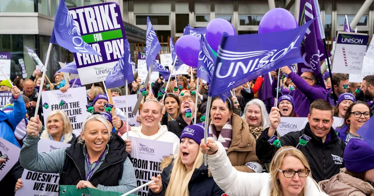 Unison threatens to escalate strike action beyond schools