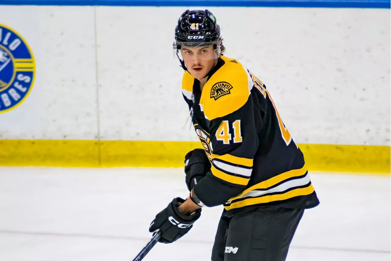 Boston Bruins sign Jackson Edward to three-year, entry-level contract