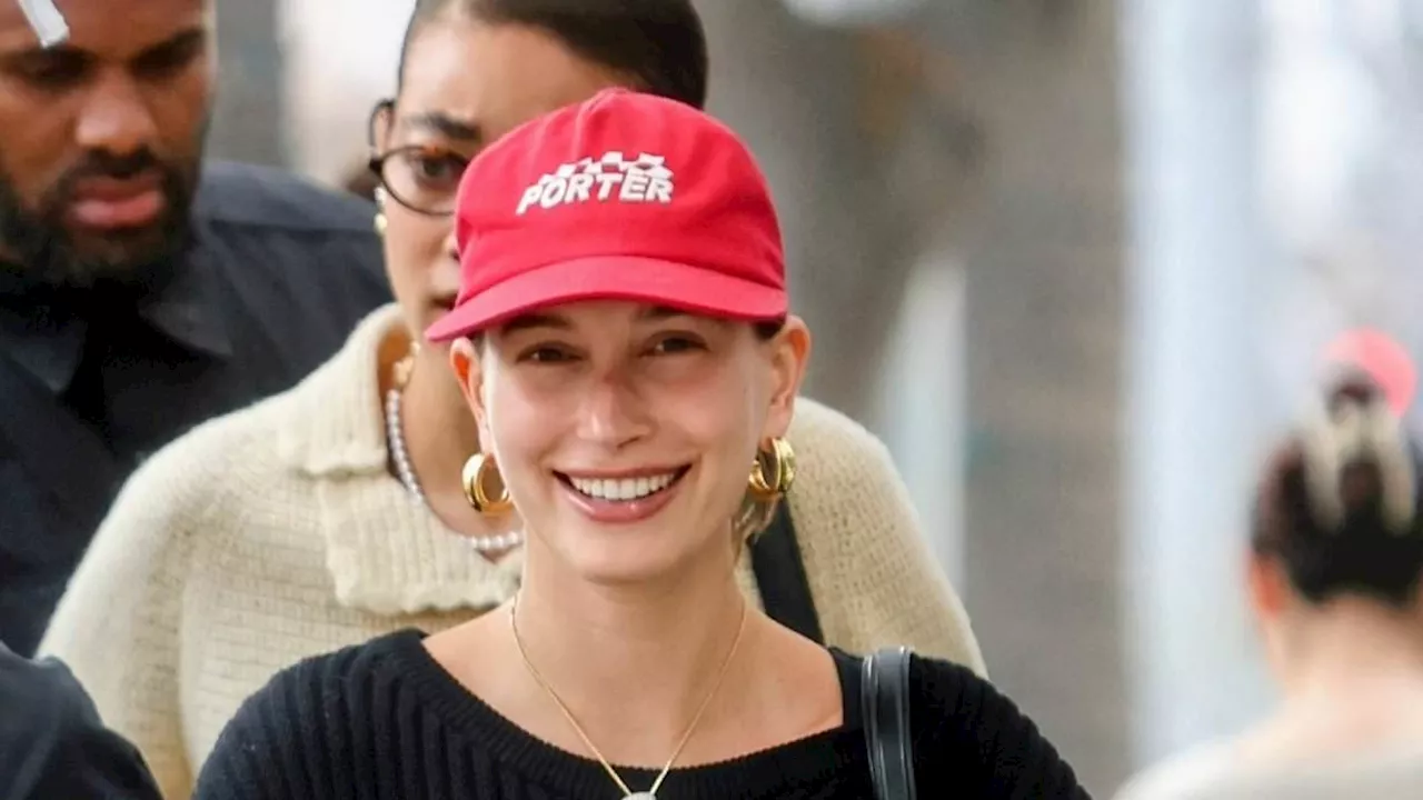 Hailey Bieber and husband Justin Bieber step out separately in coordinating looks... after she...