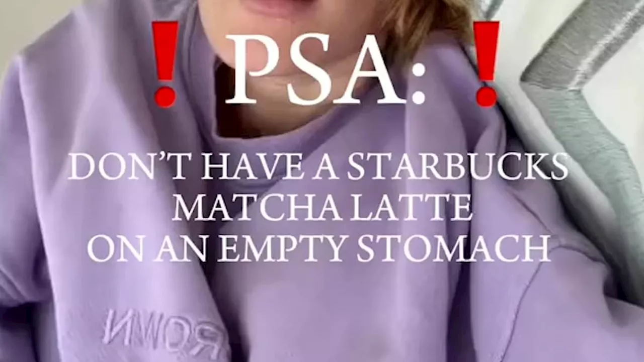 Why is Starbucks matcha latte making people feel sick? Fans claim drink causes bloating and cramps...