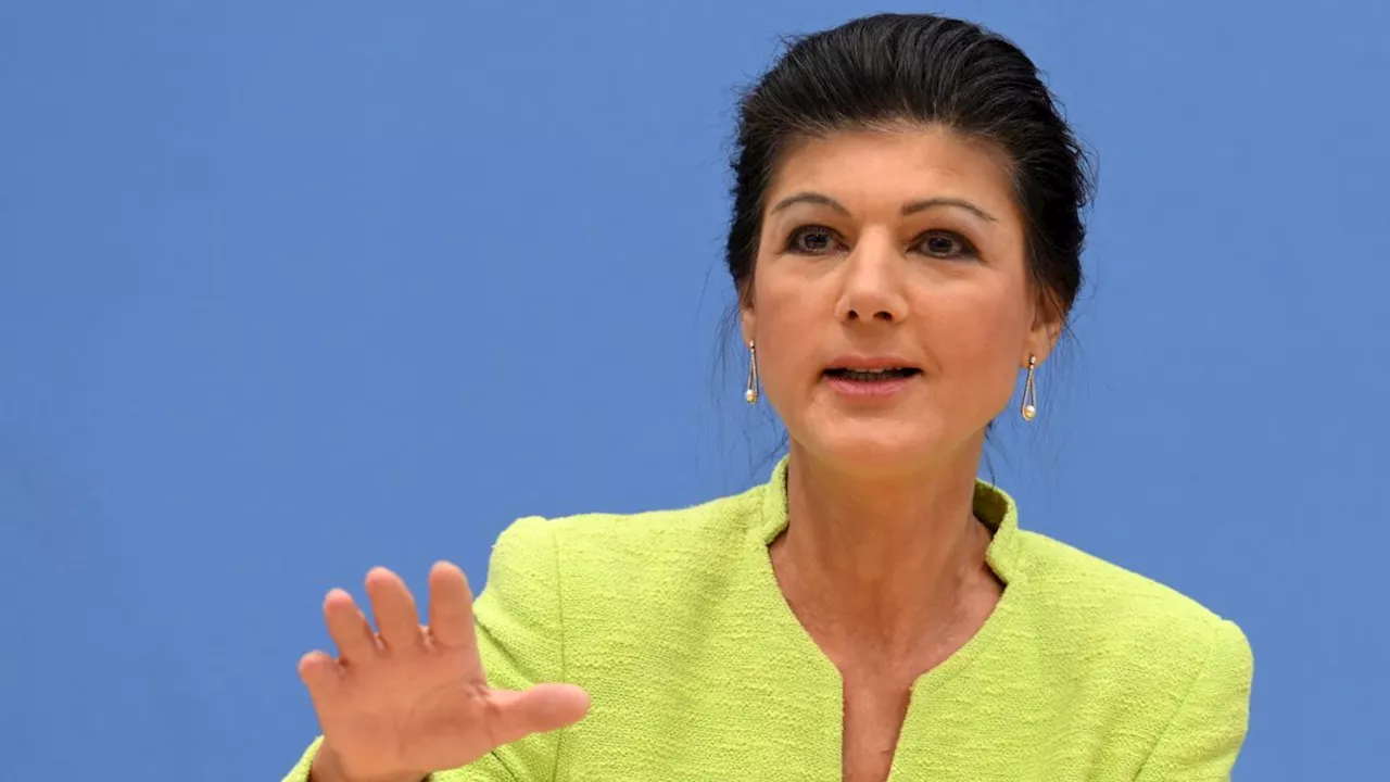 Verein für neue Partei: Wagenknecht strebt Regierungsbeteiligung an – und hält Koalition mit der Linken für möglich