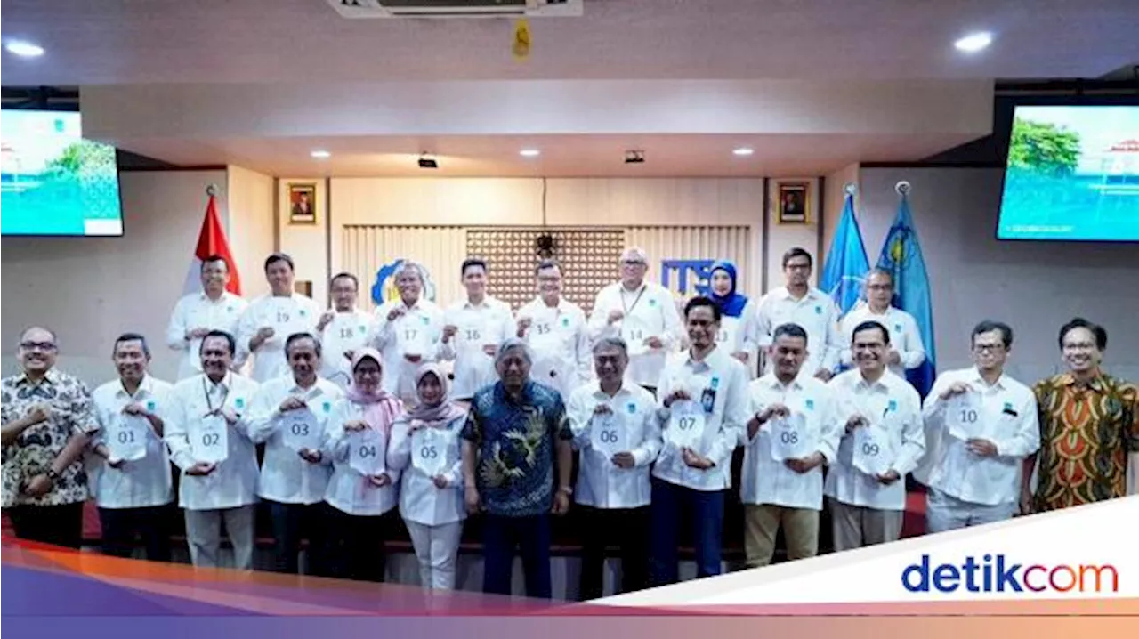 ITS Umumkan 20 Bakal Calon Rektor Periode 2024-2029