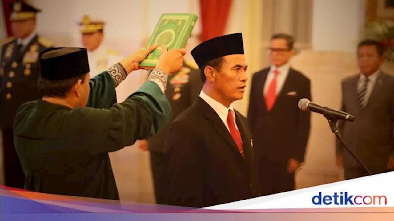 Terkuak! Amran Dikabari Jadi Mentan Selasa Jam 5 Sore