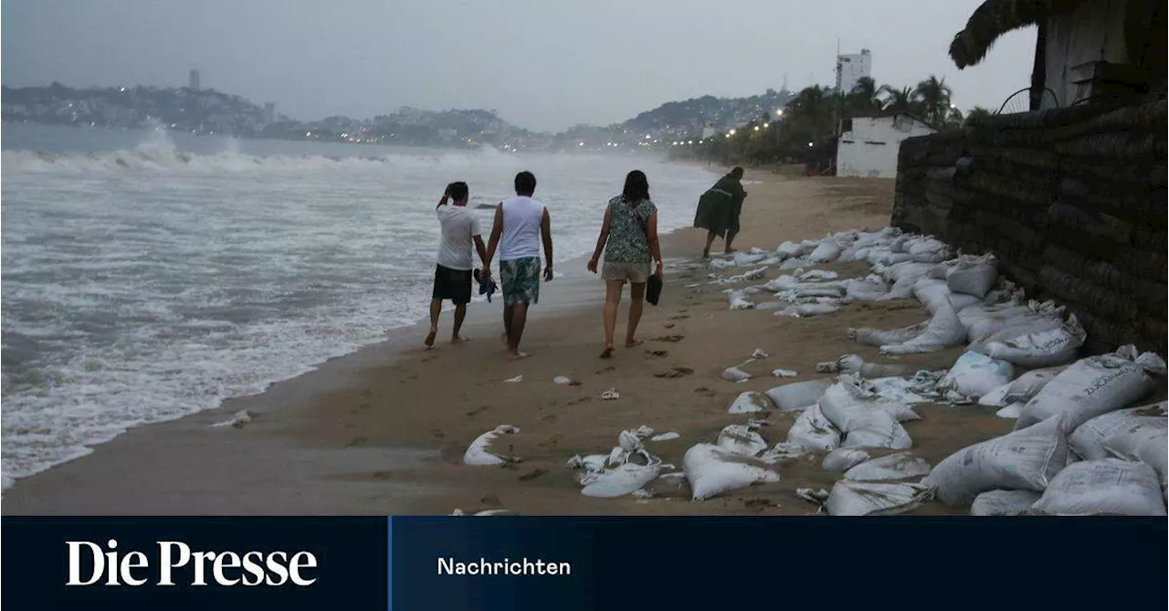 „Extrem gefährlich“: Hurrikan „Otis“ erreicht Acapulco