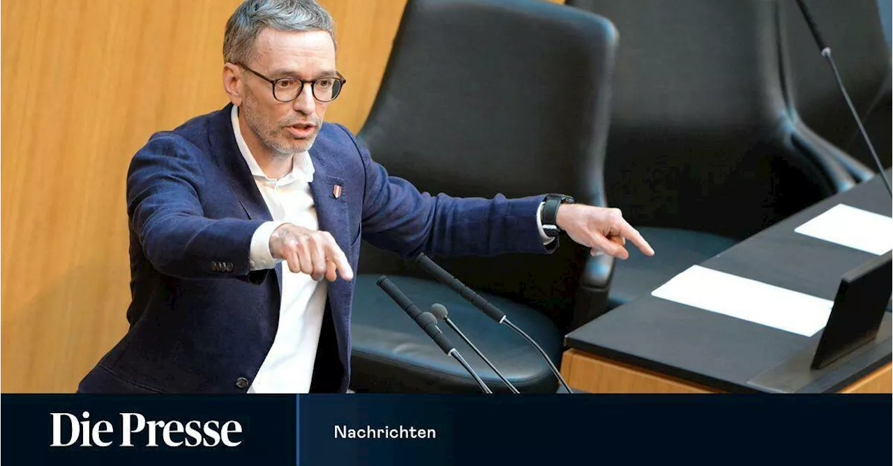 Nationalrat tagt zu Neutralität, Kickl lädt Van der Bellen ein