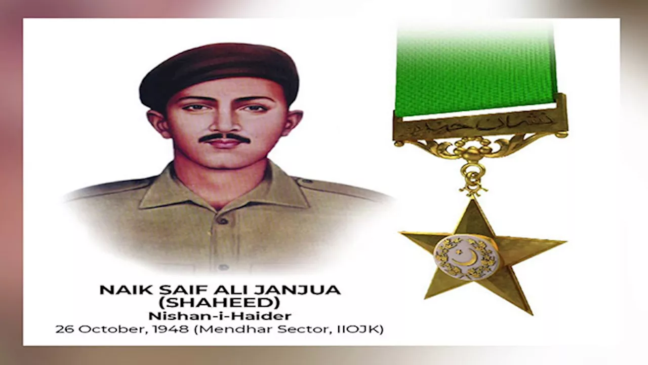 Armed Forces, CJCSC, Services Chiefs pay tribute to Naik Saif Ali Janjua Shaheed