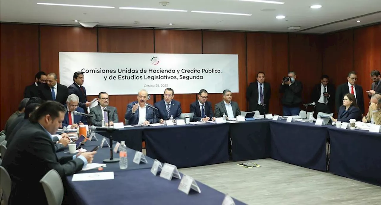 Avanza en comisiones del Senado Ley de Ingresos y Ley Federal de Derechos 2024