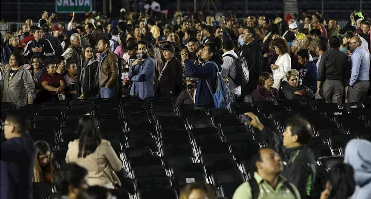 Sheinbaum no asiste a mitin de Morena en estadio; Mario Delgado llama a reagendar el evento y organizarlo mejor