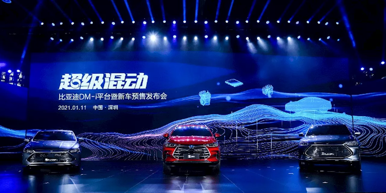 BYD bringt neuen PHEV-Antrieb DM-i in drei Modelle