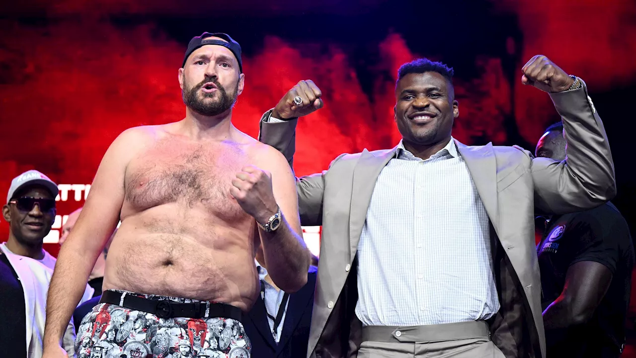 Fury vs Ngannou : quelle chaîne TV, quelle heure, boxe contre MMA... tout savoir sur le combat