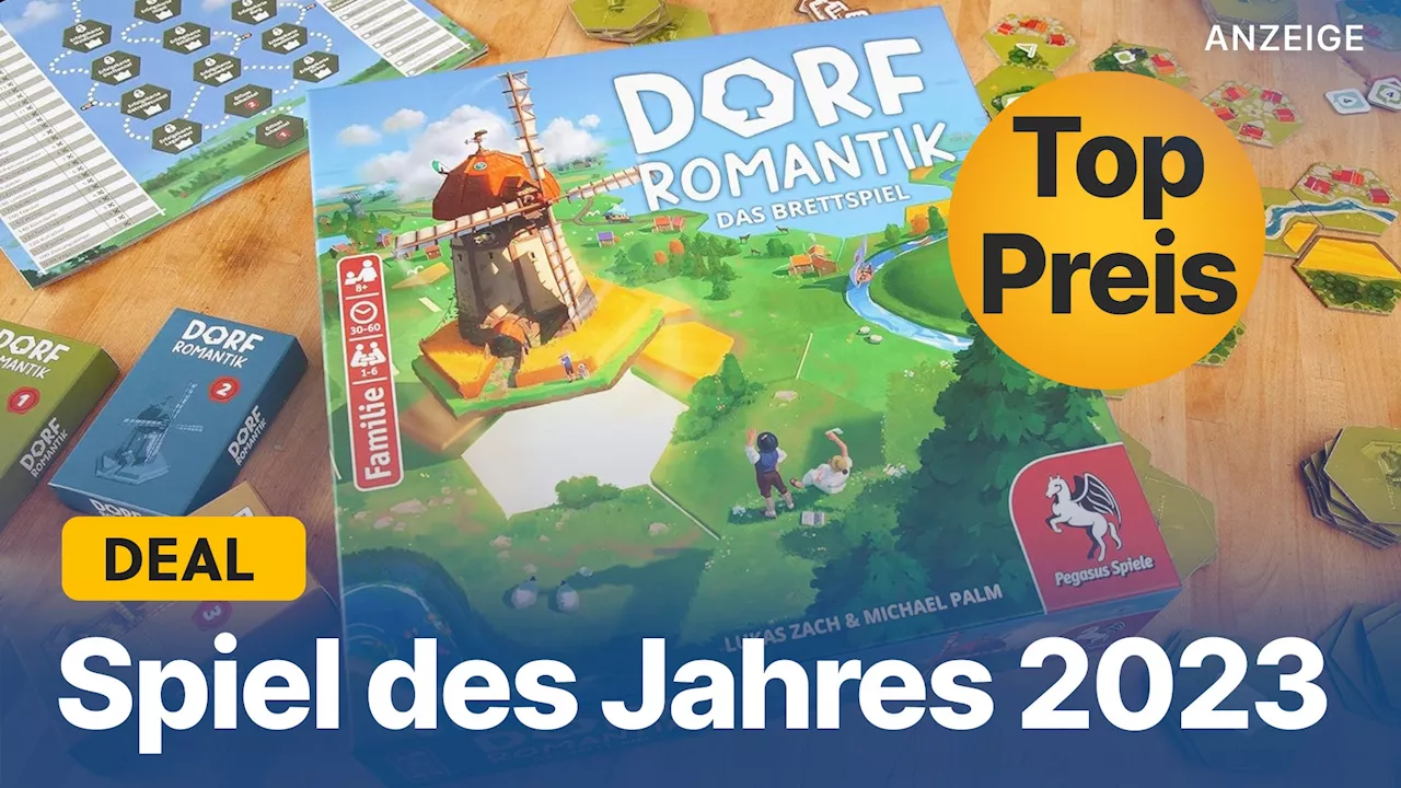 Spiel des Jahres 2023: Dorfromantik-Brettspiel jetzt zum Toppreis bei Amazon im Angebot