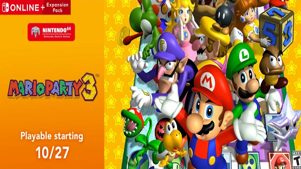 Mario Party 3 Coming to Nintendo Switch Online: Release Date, Price, & More