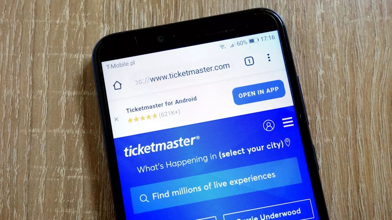 Ticketmaster Hiding Bogus Fees Behind Logins, Menus