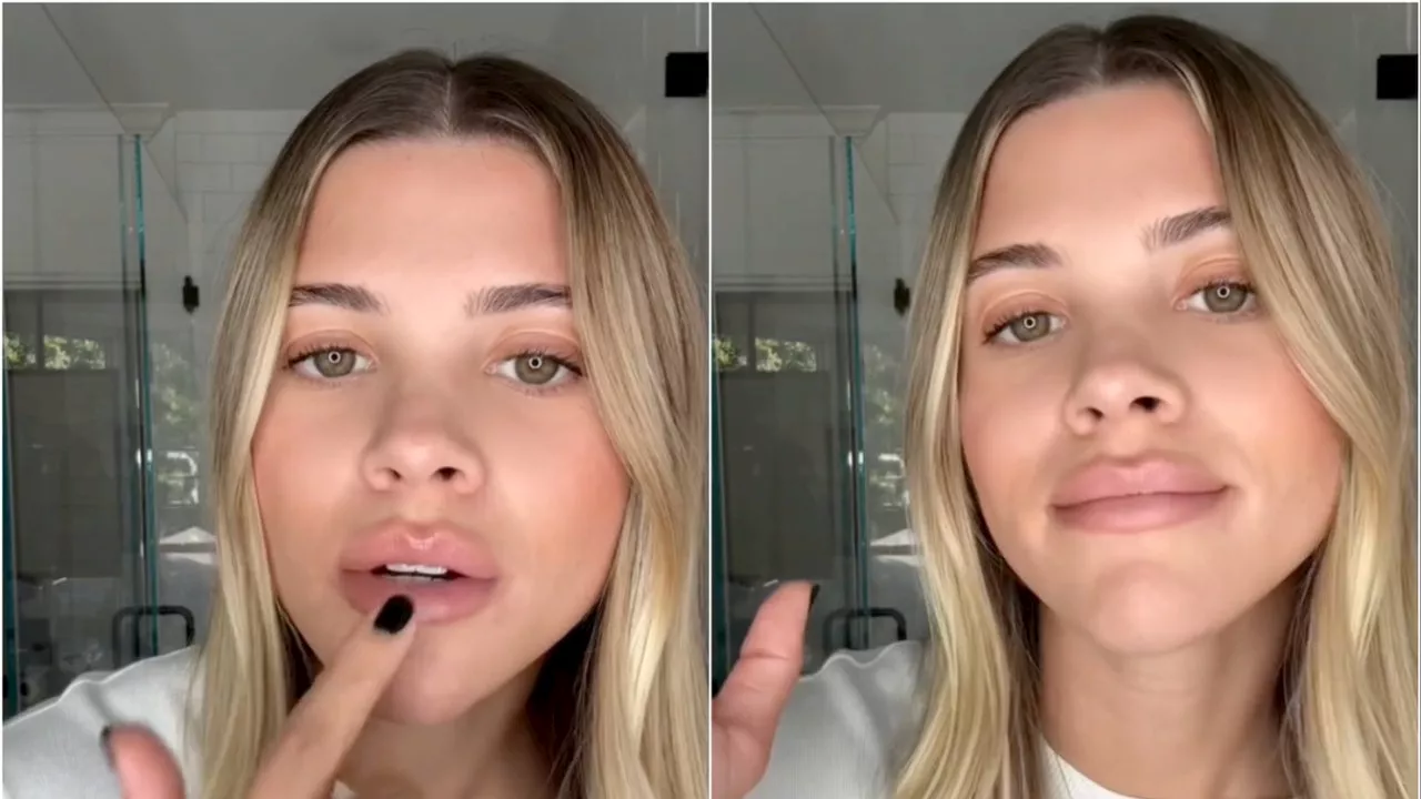 Sofia Richie Grainge Used Concealer on Her Lips…and It Worked?