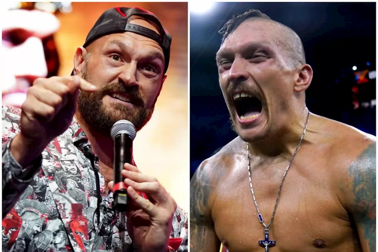 – Tyson Fury set to face Oleksandr Usyk two days before Christmas