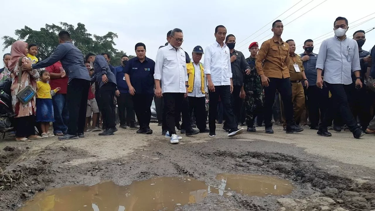 Cek Perbaikan Jalan Rusak, Presiden Jokowi Bakal Kunjungi Lampung