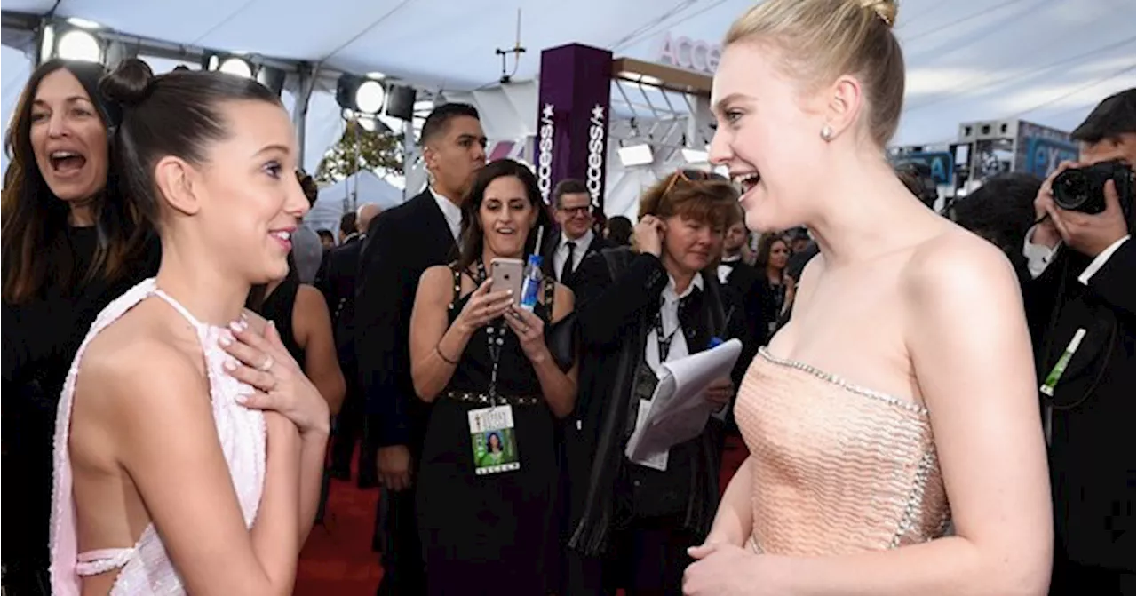 Millie Bobby Brown had a fangirl moment at last night’s SAG Awards