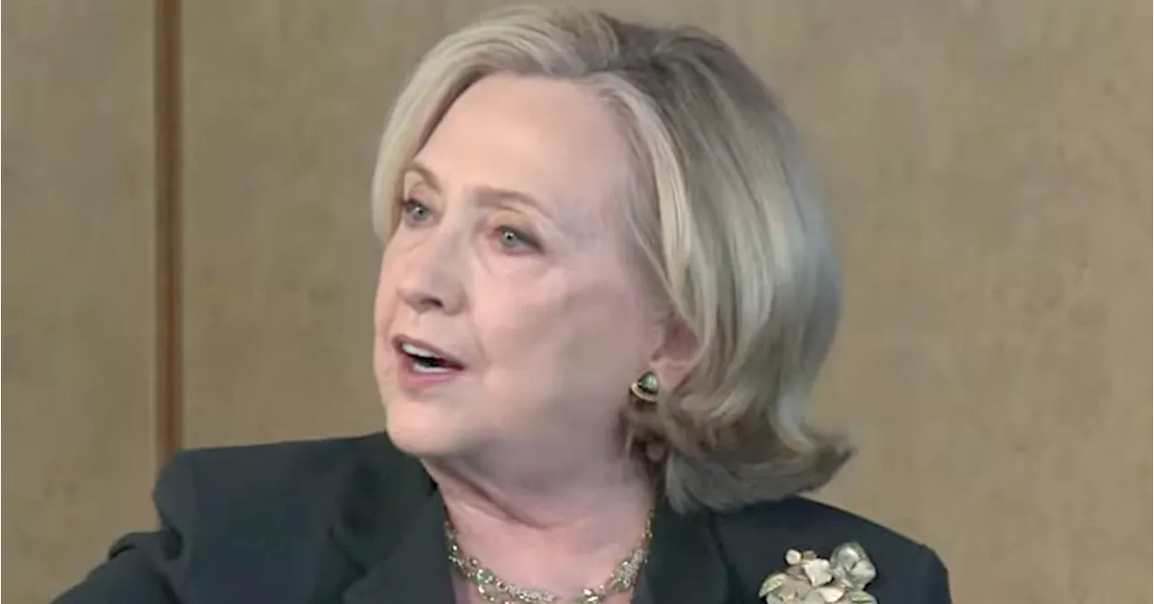 Hillary Clinton Repeatedly Snaps At Heckler In Bonkers Exchange