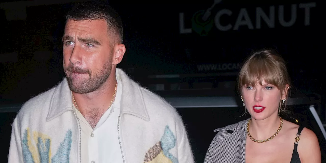 Taylor Swift and Travis Kelce Celebrated His Win on Sunday With a Steak Dinner Date