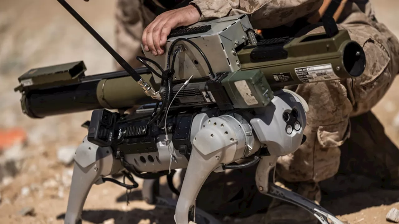 RPG-equipped 'robotic goats' successfully tested by the US Marines