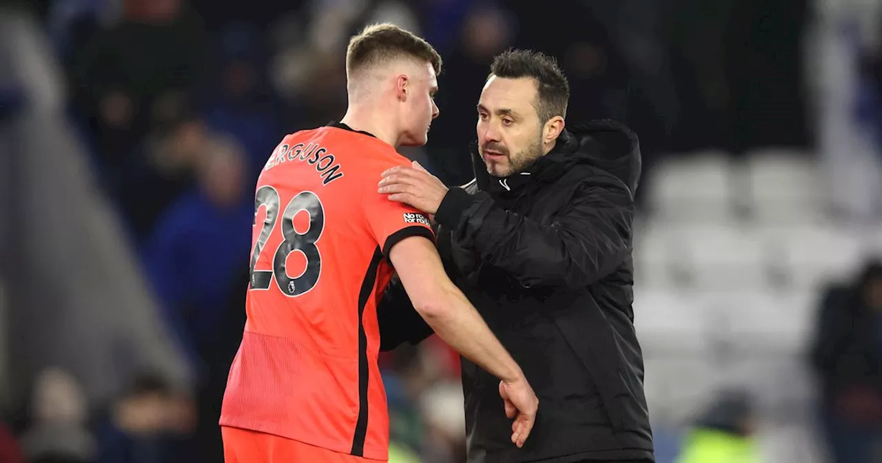 Evan Ferguson backed for important role by Brighton boss Roberto De Zerbi