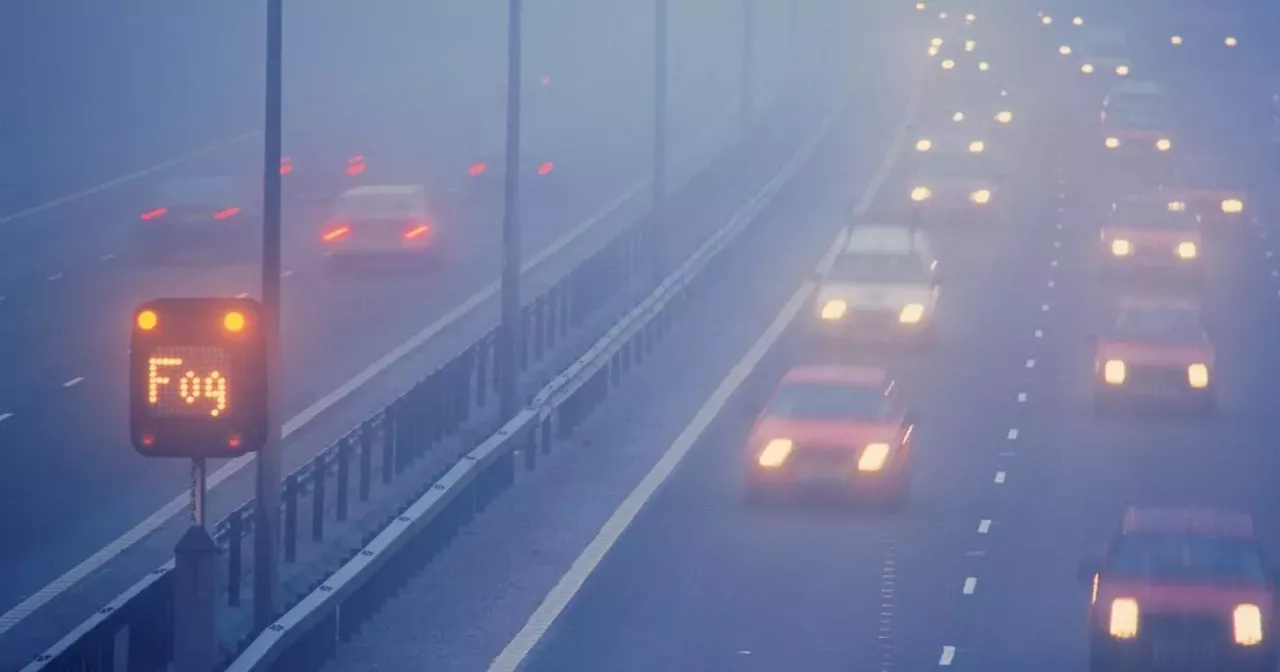 Ireland weather: Met Eireann issues rare Status Yellow 'dense fog' warning