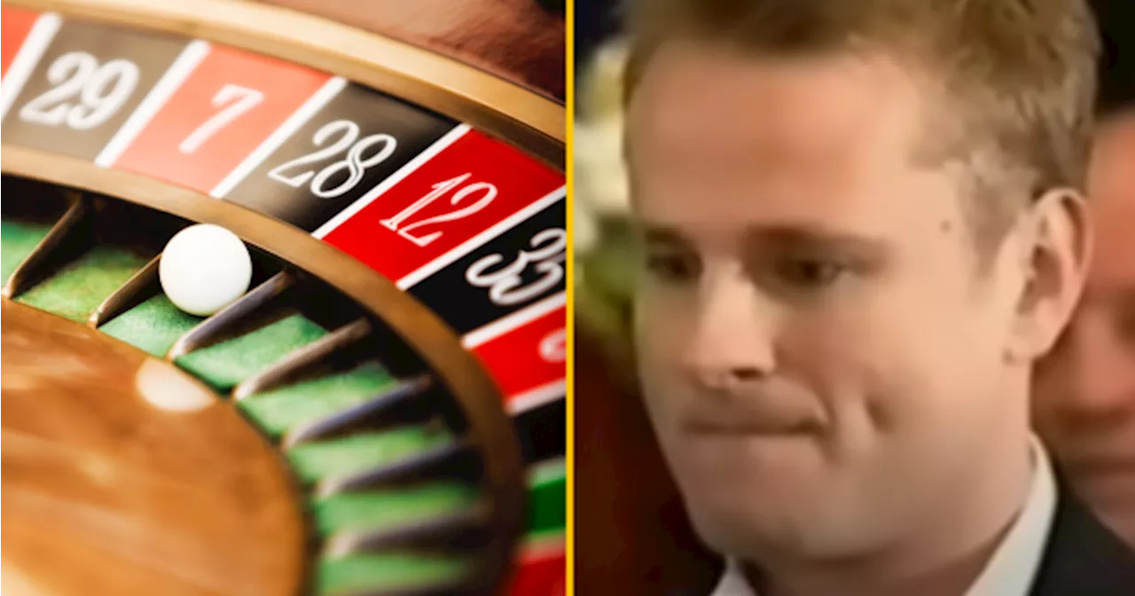 Man sold all his possessions and bet life savings on roulette wheel spin