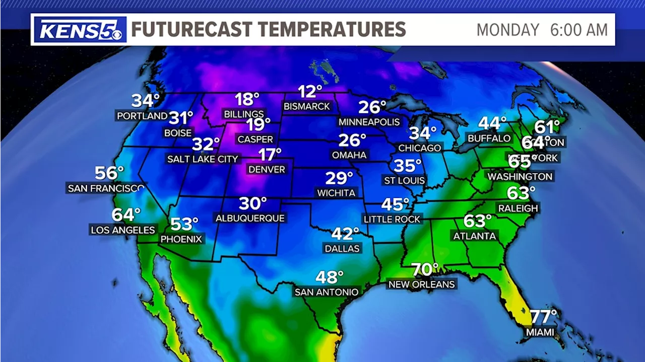 20-degree temperature drop comes to San Antonio just in time for Halloween