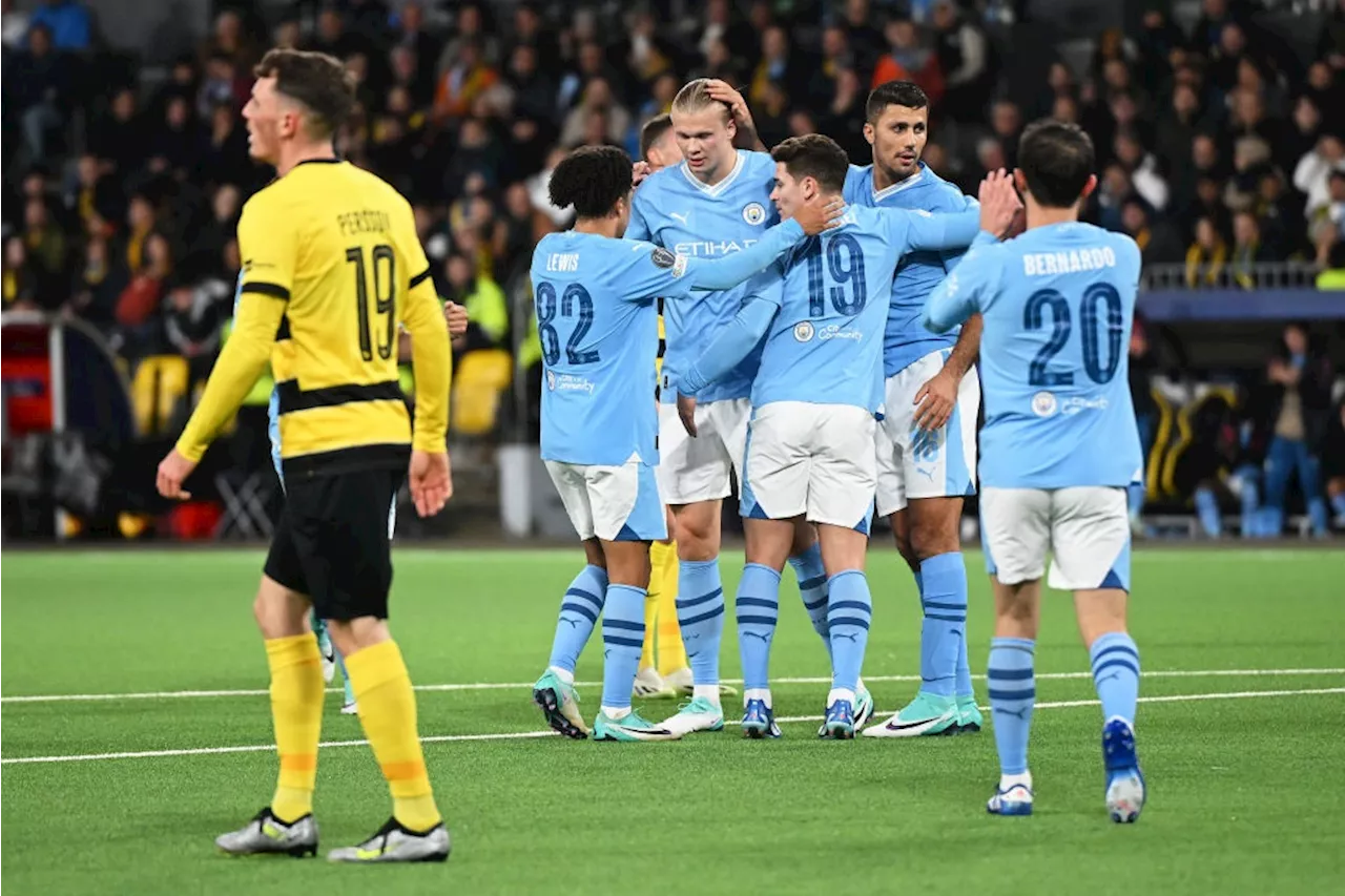 Haaland nets brace as Man City maintain 100% record